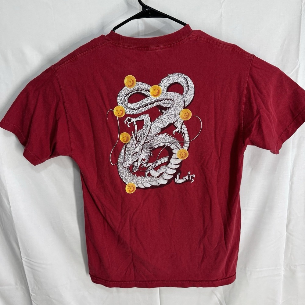 Dragon Ball Z x Primitive Shenron Mens Medium Short Sleeve Red T-Shirt